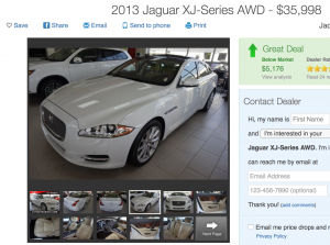 High Net Worth Auto Insurance 2013 Jaguar